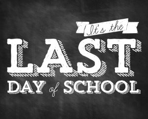 Last Day of School – Inservice 11:30 a.m.